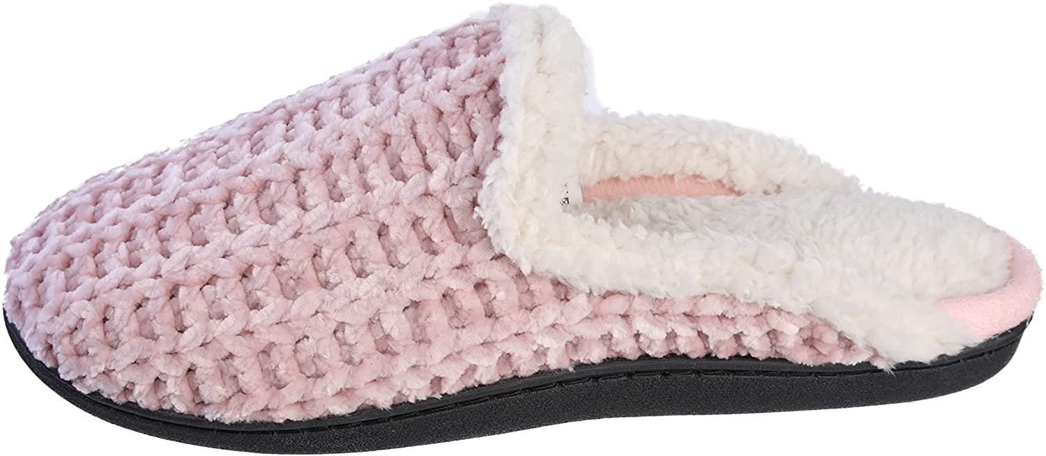 Pupeez Memory Foam Slippers for Women - Fuzzy Cozy Indoor/Outdoor Slides - Picture 17 of 27