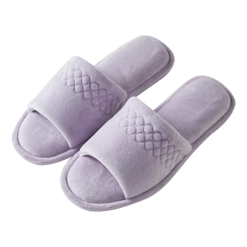 Pupeez Pantofole Donna in Pile di Corallo - Top Riempito di Cotone Unico, Morbide e Calde - Foto 11 di 12