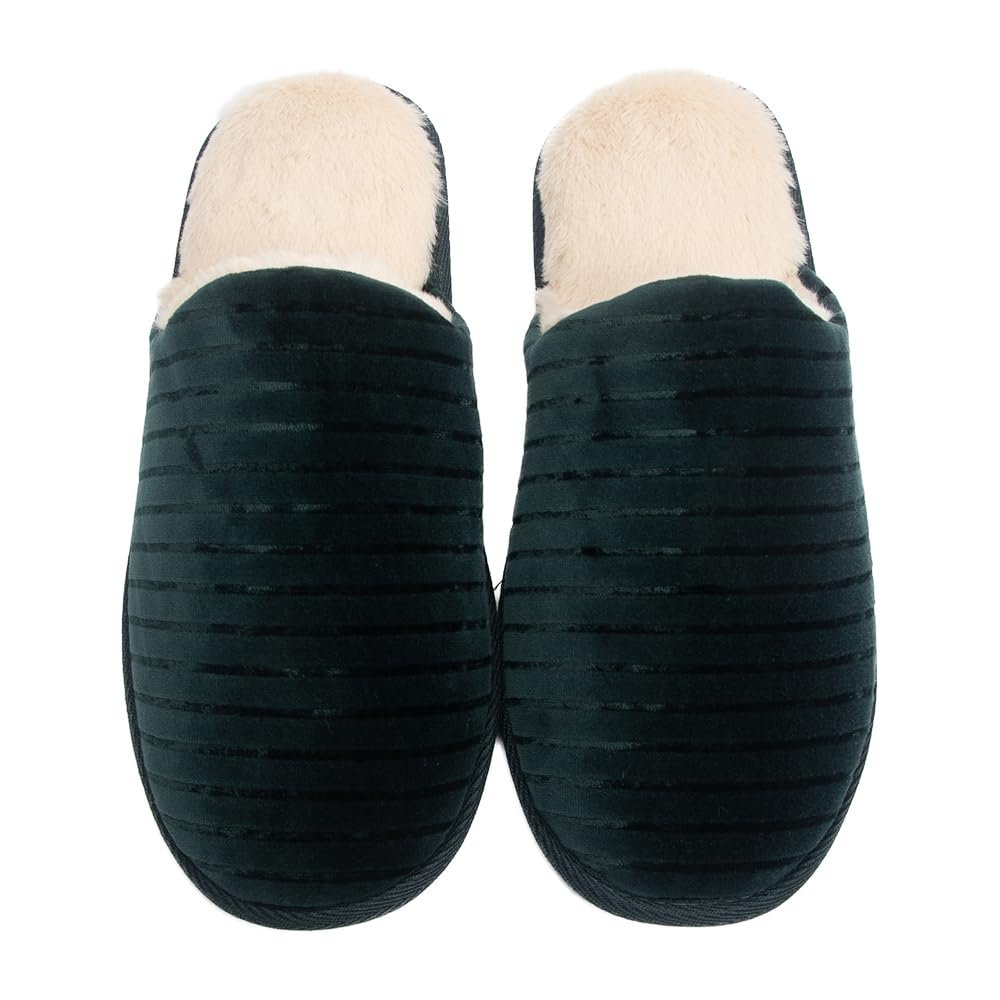 Pupeez Ciabatta Uomo Calda Morbida Slipon Comoda Memory Foam Casa - Foto 11 di 17