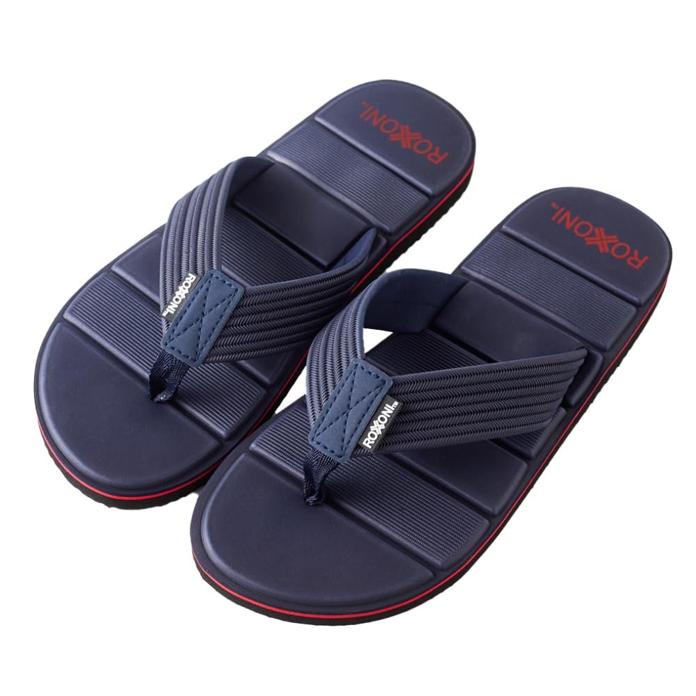Pupeez Men's Arch Support Thong Flip Flop Sandal - Comfortable and Stylish - Picture 7 of 8