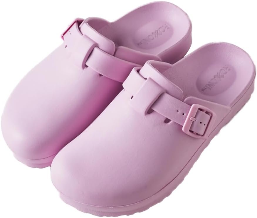 Pupeez Zoccoli Donna con Fibbia Regolabile, Suola Antiscivolo, Mules e Pantofole - Foto 11 di 14