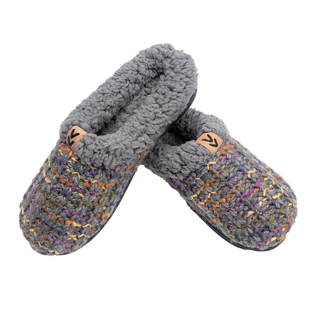 Pupeez Women's Tight Knit Clog With Fleece Trim Comfortable House Slipper - Picture 10 of 11