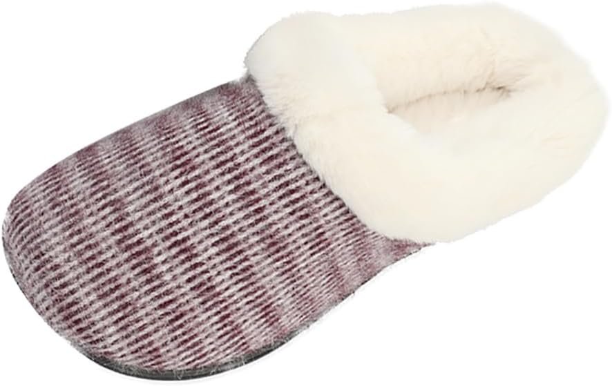 Zapatilla de casa Pupeez para niños y niñas de espuma viscoelástica cómoda de felpa forrada de vellón - Imagen 11 de 11