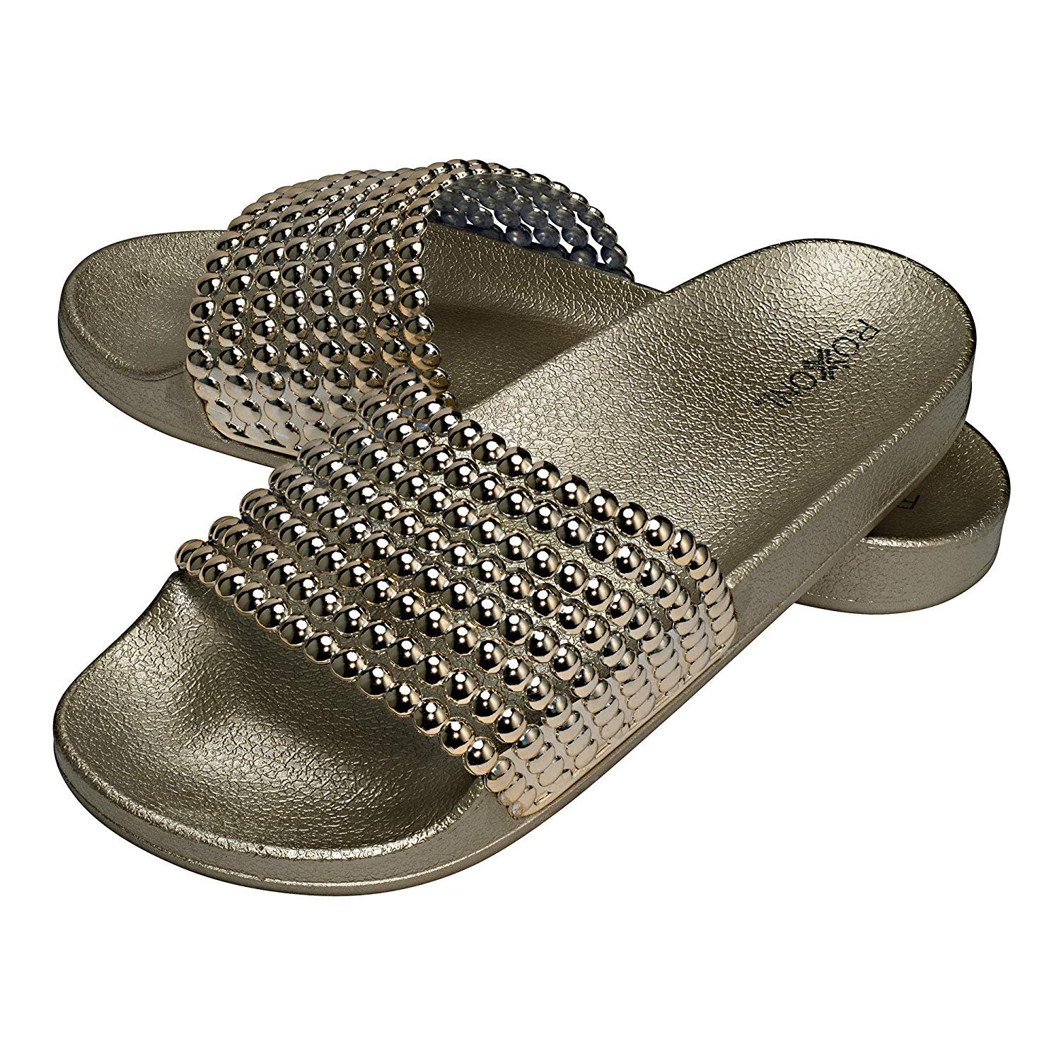Zapatillas para mujer Pupeez con correa de perlas - Imagen 13 de 15