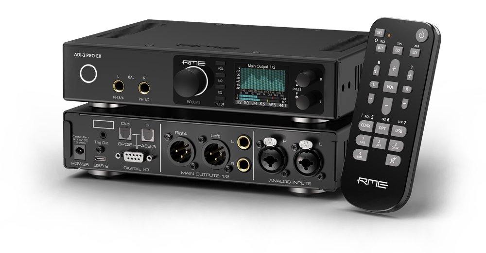 RME ADI 2/4 Pro EX Ultra-Fidelity PCM/DSD 768 kHz AD/DA Converter