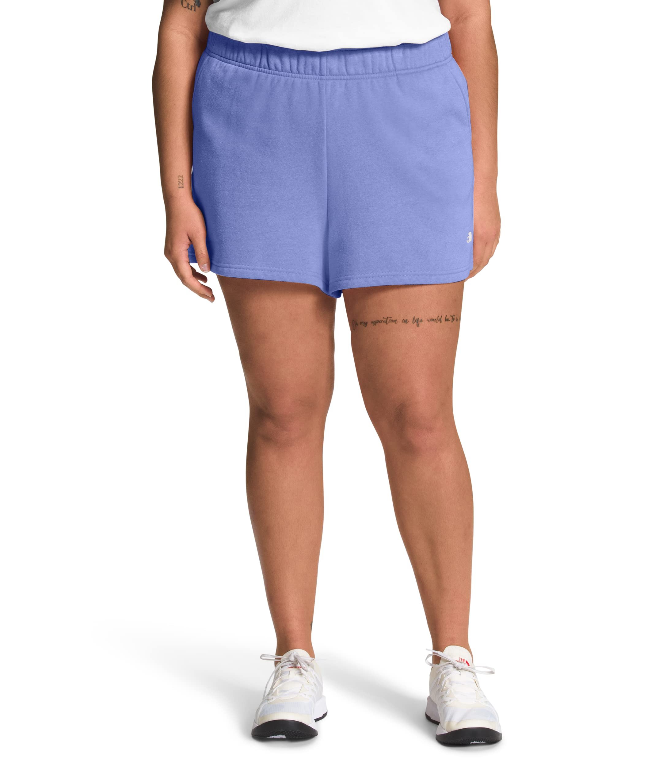THE NORTH FACE Corto Donna Mezza Cupola Logo Pile (Standard e Taglie Forti),... - Foto 6 di 8