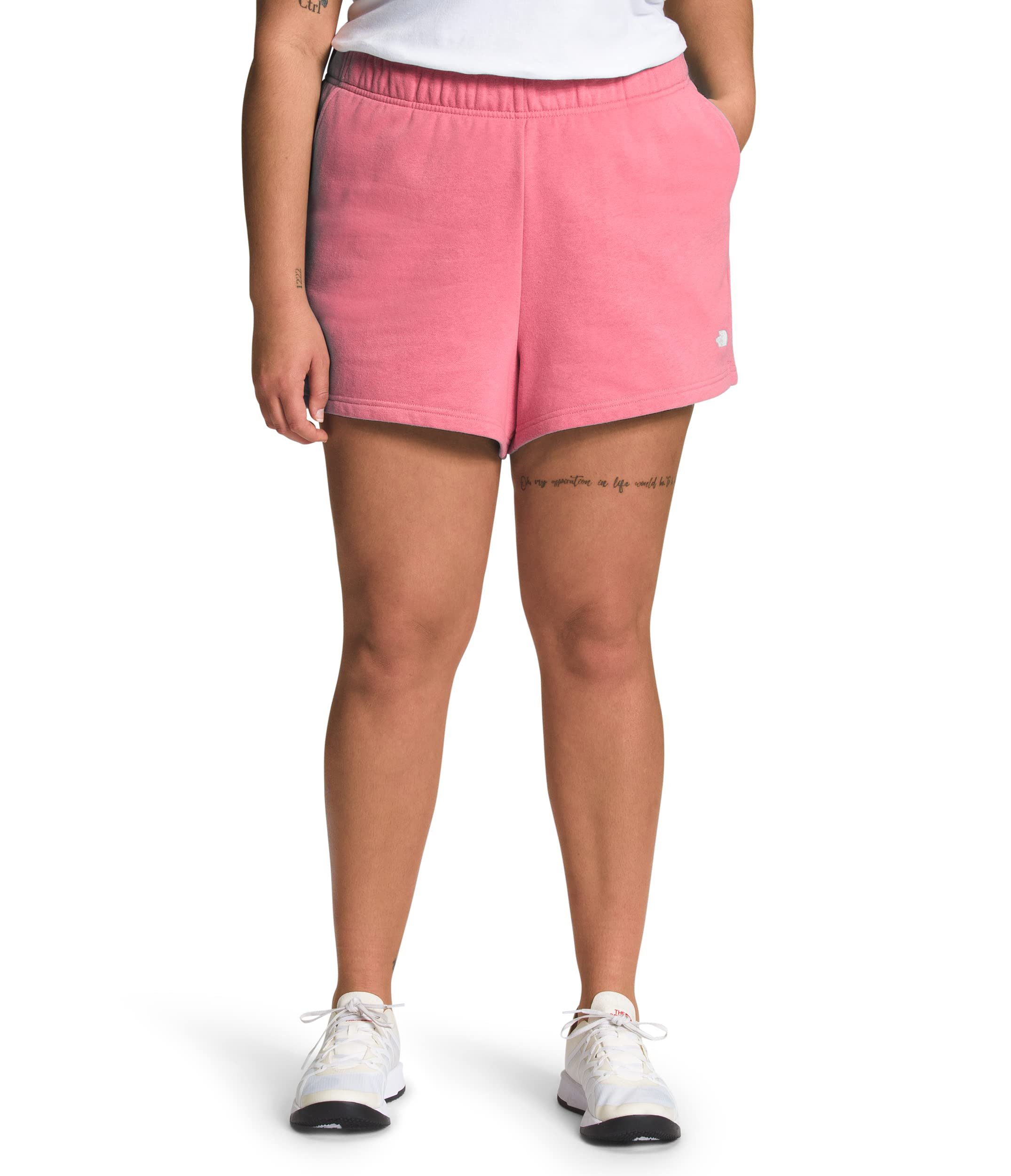 THE NORTH FACE Corto Donna Mezza Cupola Logo Pile (Standard e Taglie Forti),... - Foto 5 di 8