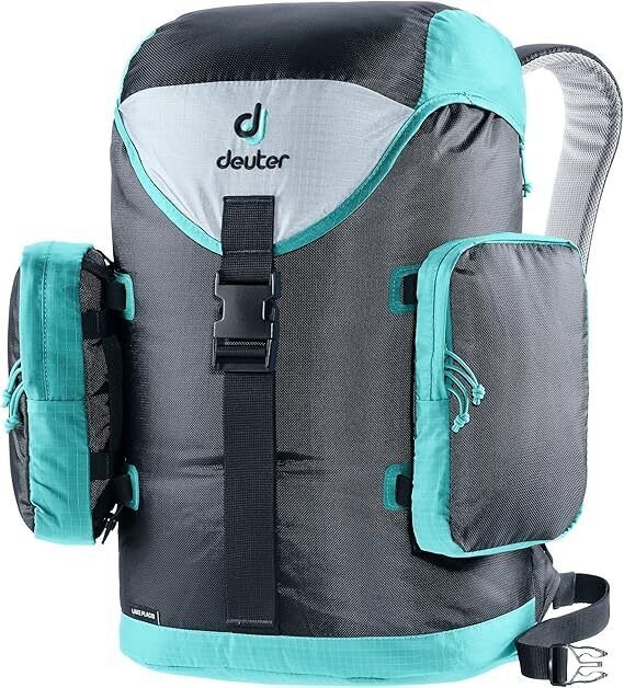 Deuter Lake Placid Lifestyle Backpack 27L - Grey/Teal - Bild 8 von 9