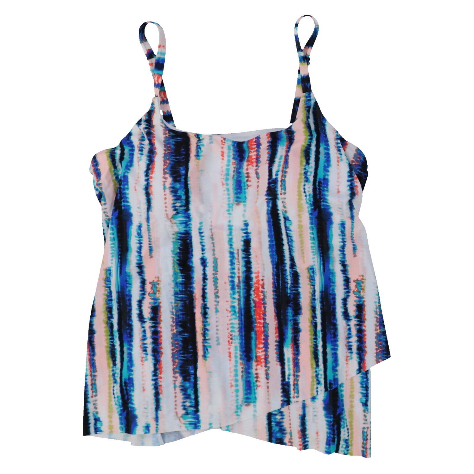 Island Escape Women's Tankini Swim Top Bathing Suit Swimsuit 6 8 10 12 14 16 New - Picture 35 of 47