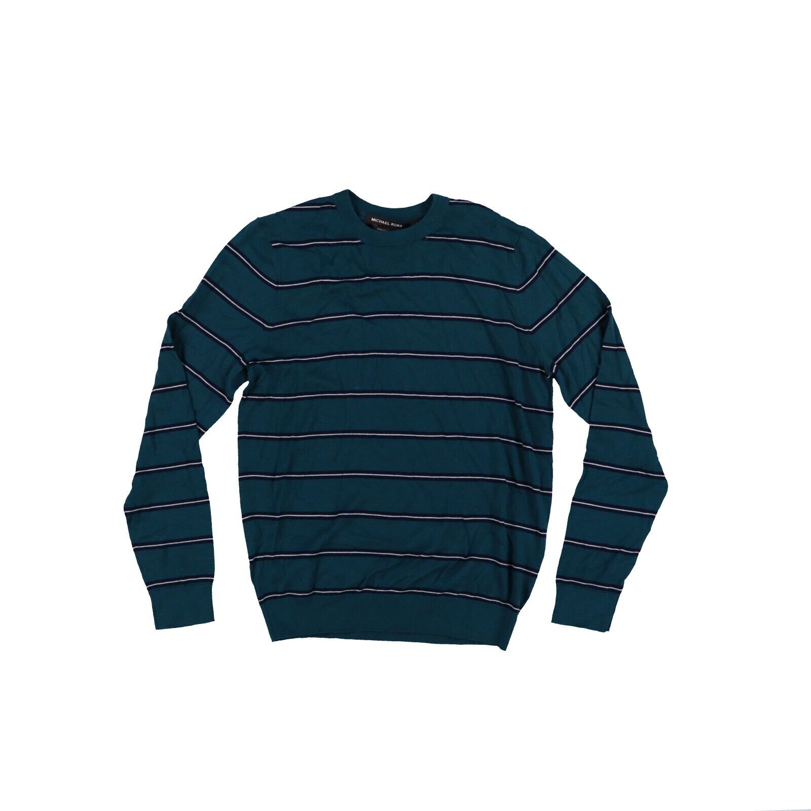 Michael Kors Herren Pullover extrafeine Merinowolle Rundhals leichter Pulli - Bild 3 von 4