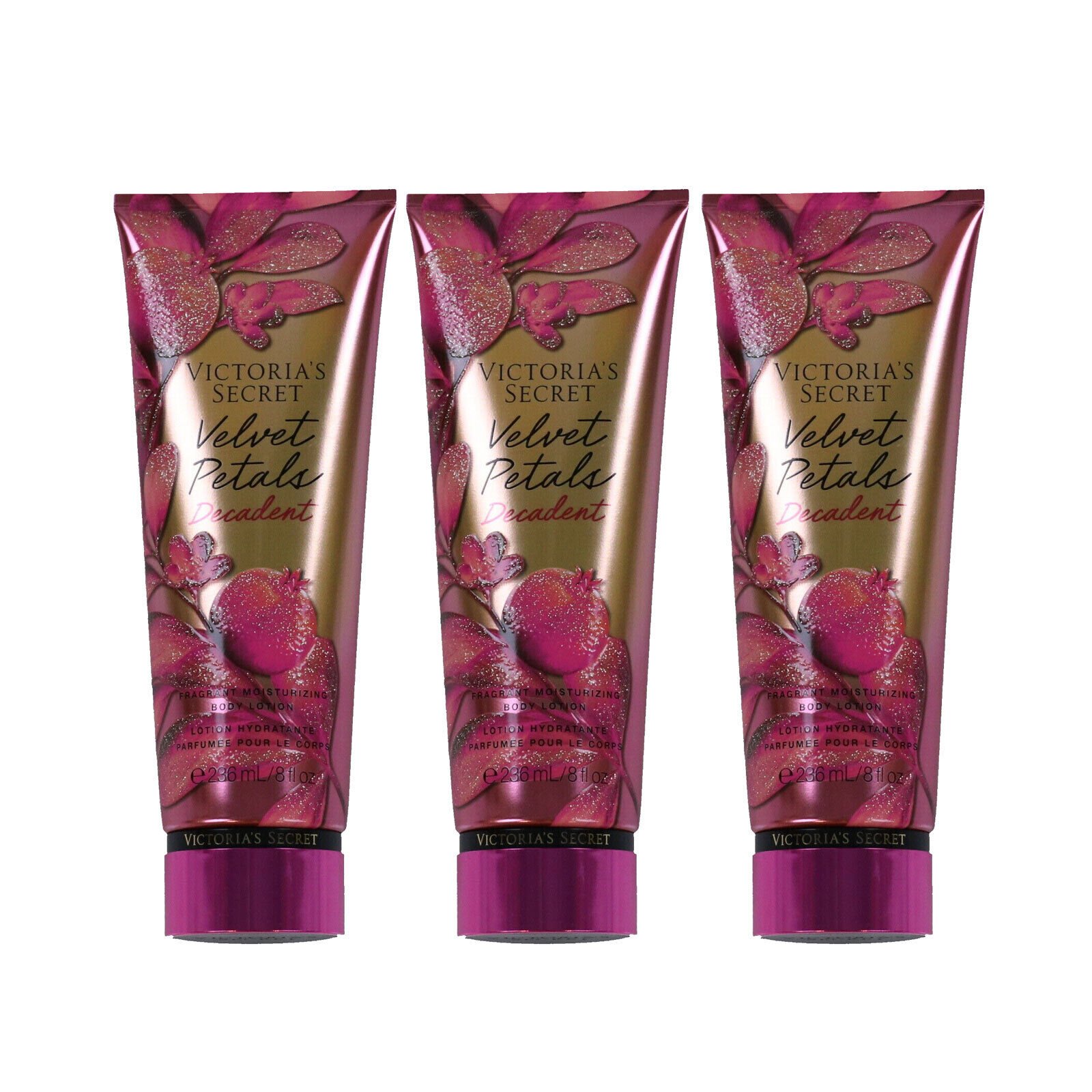 Victoria's Secret Fragrance Lotion Lot Of 3 Hydrating Fantasies New Nwt Casual - Picture 11 of 46