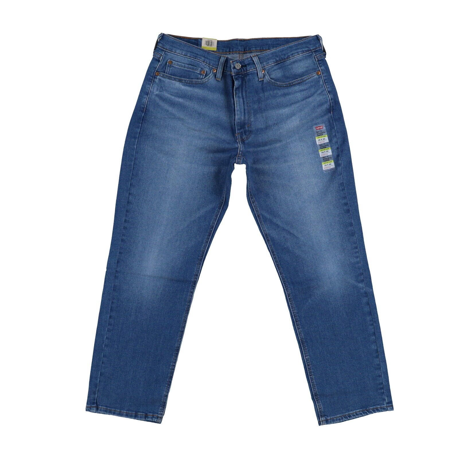 Levis 541 Herrenjeans sportliche Passform Freizeit Denim Hose Baumwolle Unterteil Reißverschluss Fly - Bild 21 von 22
