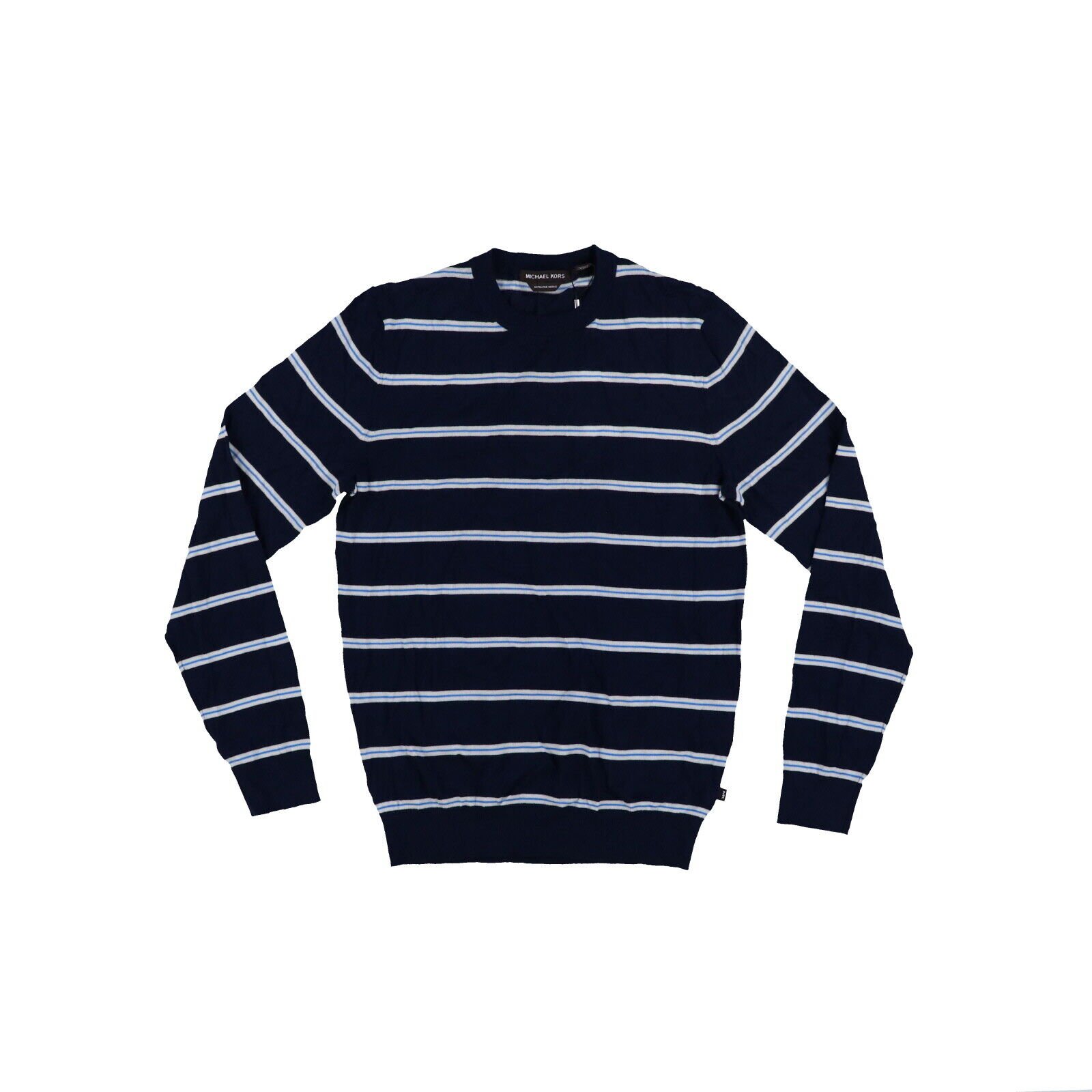 Michael Kors Herren Pullover extrafeine Merinowolle Rundhals leichter Pulli - Bild 2 von 4