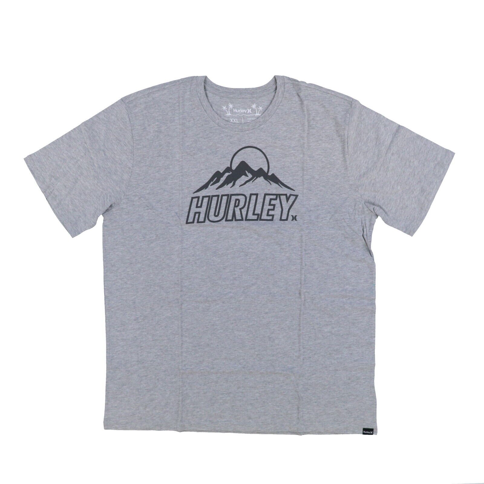 Camiseta Hurley Para Hombre Cuello Redondo Mangas Cortas Camisa Logotipo Estampado Algodón Nueva Con Etiquetas - Imagen 7 de 10