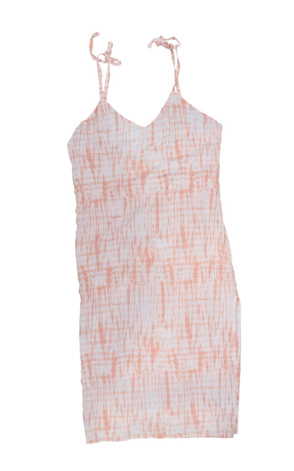 Roxy Junior Sommerkleid Strandkleid ärmellos pfirsichfarben Batik M 2XL NEU - Bild 2 von 2