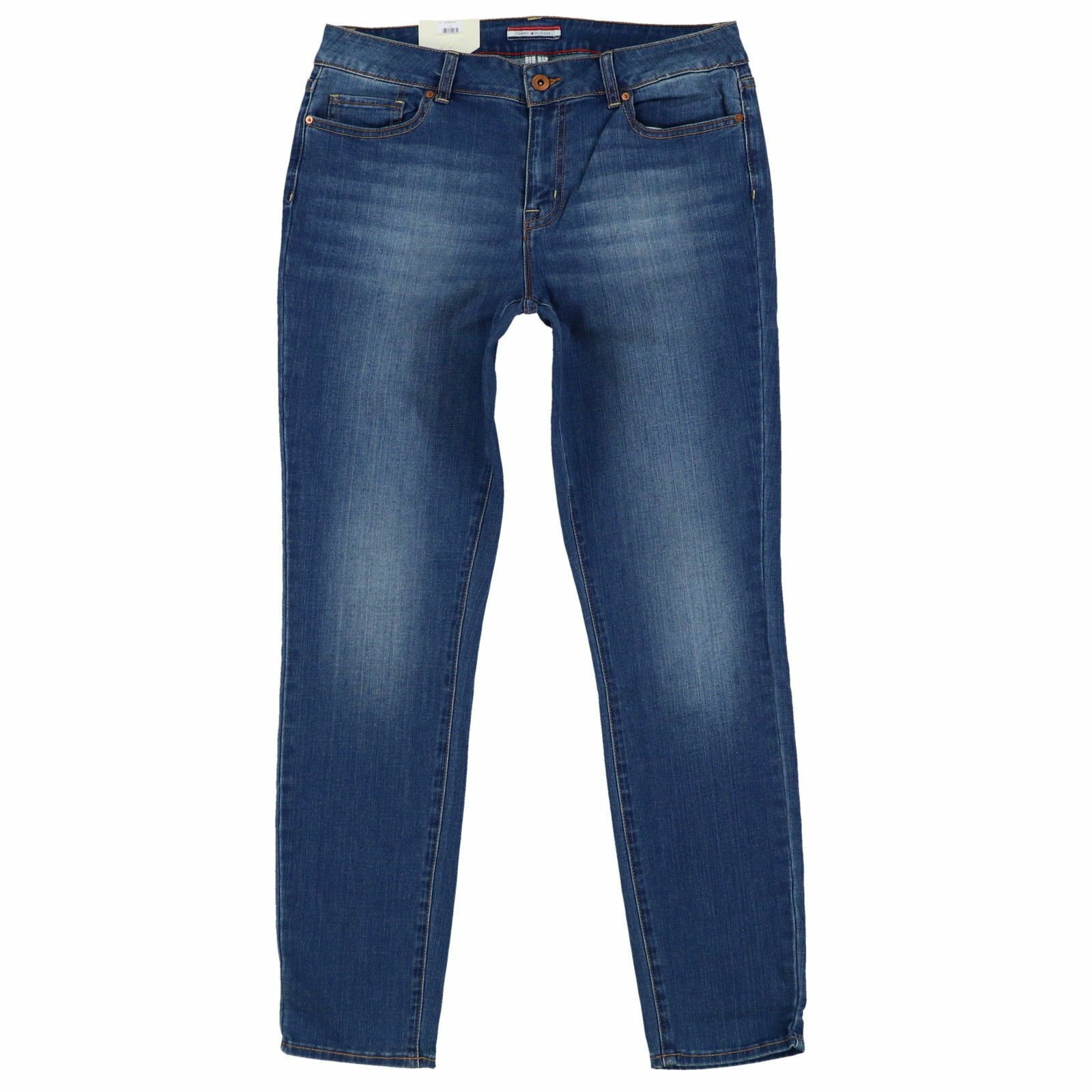 Tommy Hilfiger Damen Jeans Skinny Fit Denim Slim Unterteil Freizeithose 0 2 4 6 - Bild 9 von 10