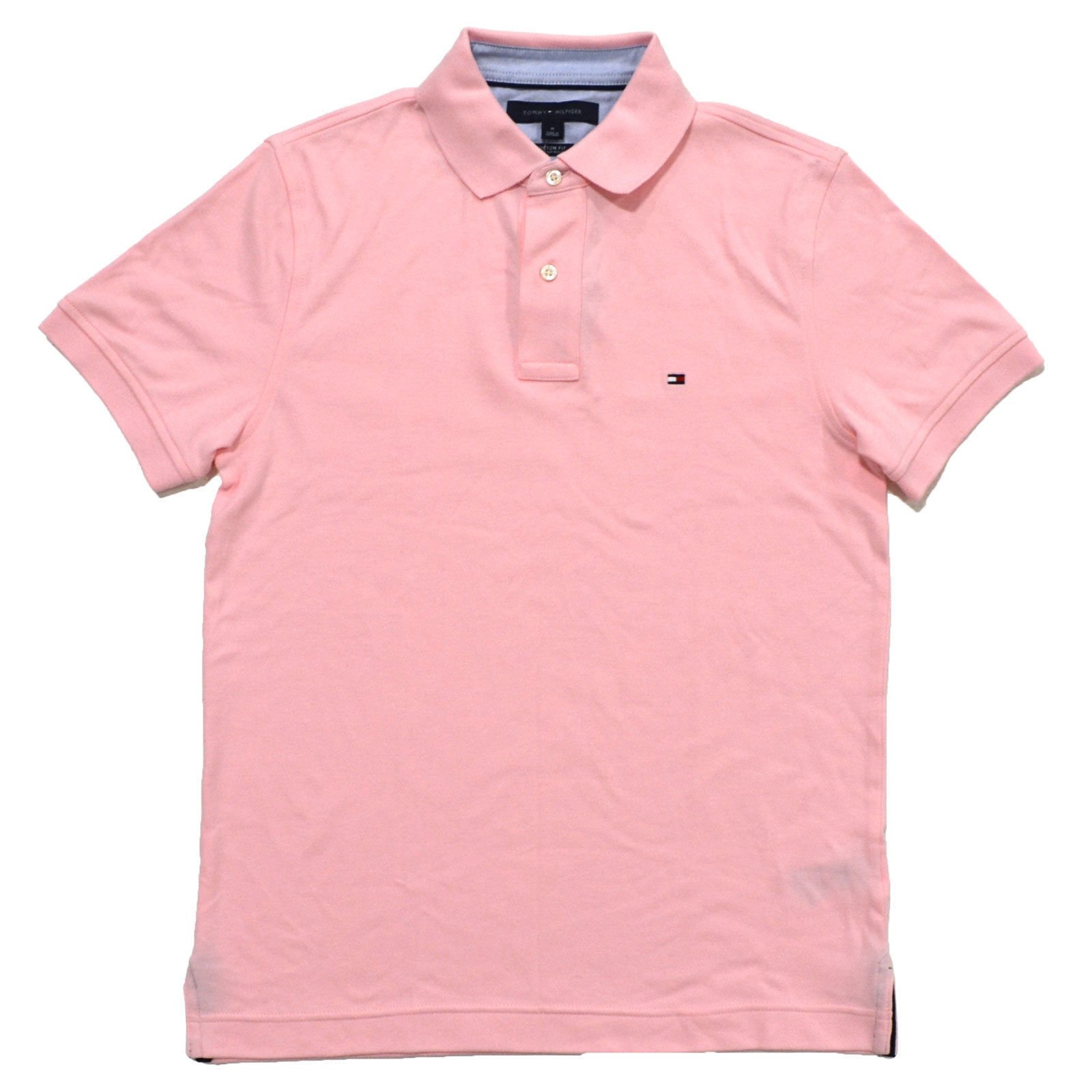 Tommy Hilfiger Herren Poloshirt Verriegelung maßgeschneiderte Passform kurzärmeliger Kragen Neu Th - Bild 7 von 42