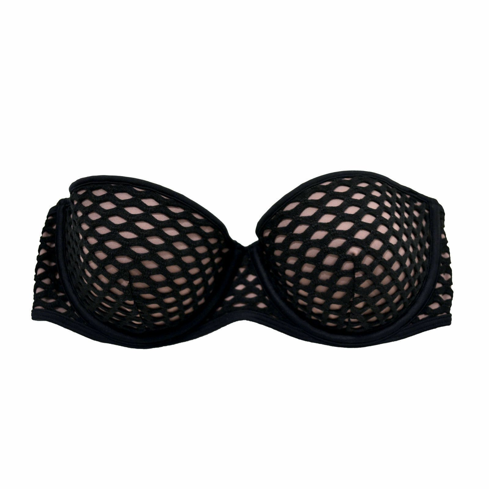Victoria's Secret Swimsuit Top Bandeau Swim Push Up Bathing Suit Strapless New - Picture 15 of 20