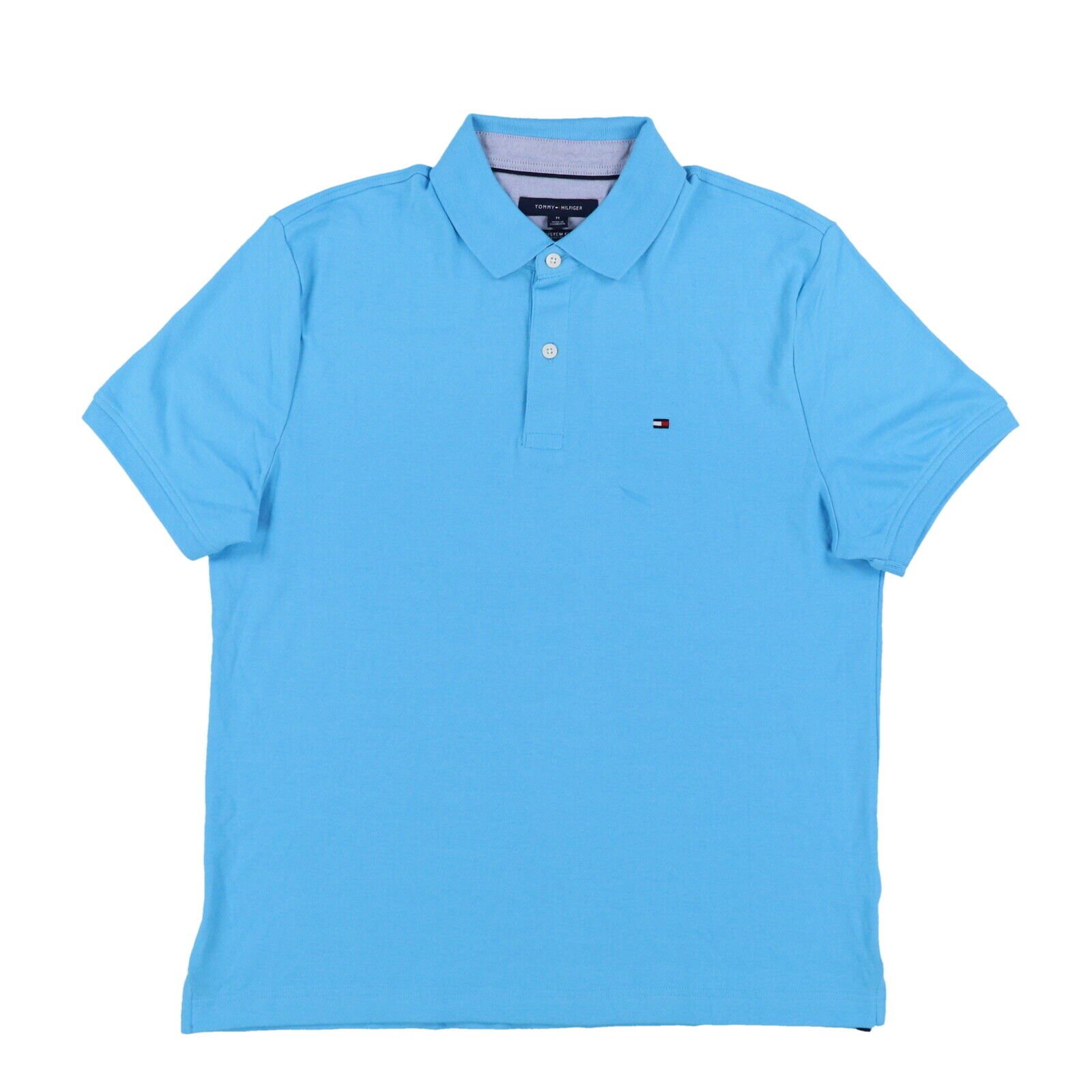 Tommy Hilfiger Herren Poloshirt Verriegelung maßgeschneiderte Passform kurzärmeliger Kragen Neu Th - Bild 19 von 42