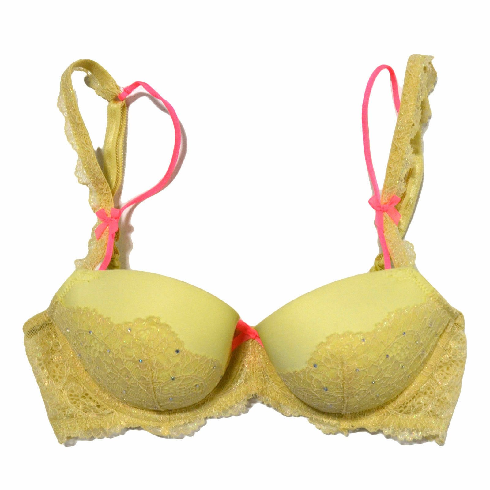Sexy Sujetador Victoria's Secret Mujer Dream Ángeles Forrado Encaje Arcos Lencería Nuevo Con etiquetas - Imagen 10 de 19