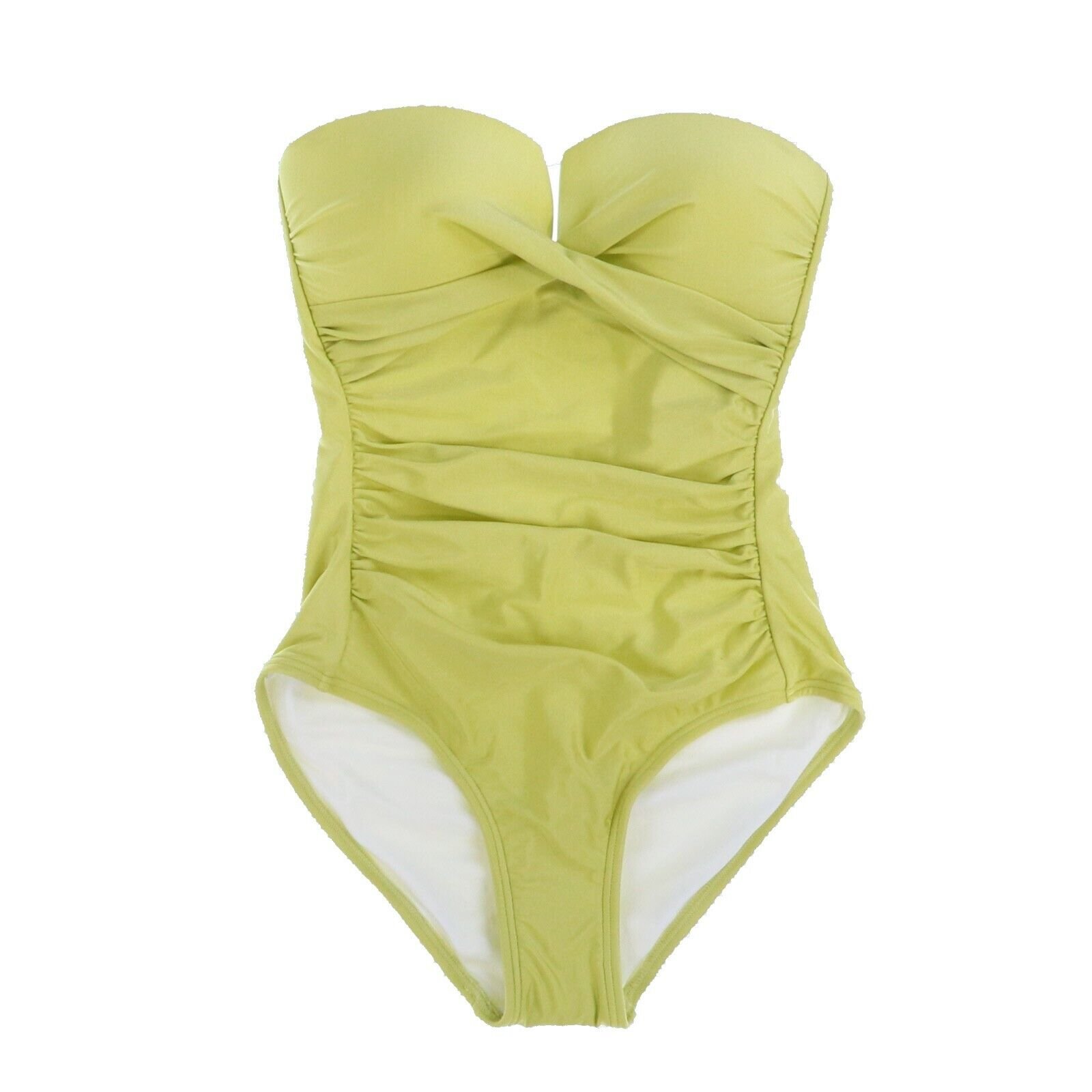 Calvin Klein Women's Swim One Piece Bandeau Bathing Suit Strapless Swimsuit New - Picture 5 of 6