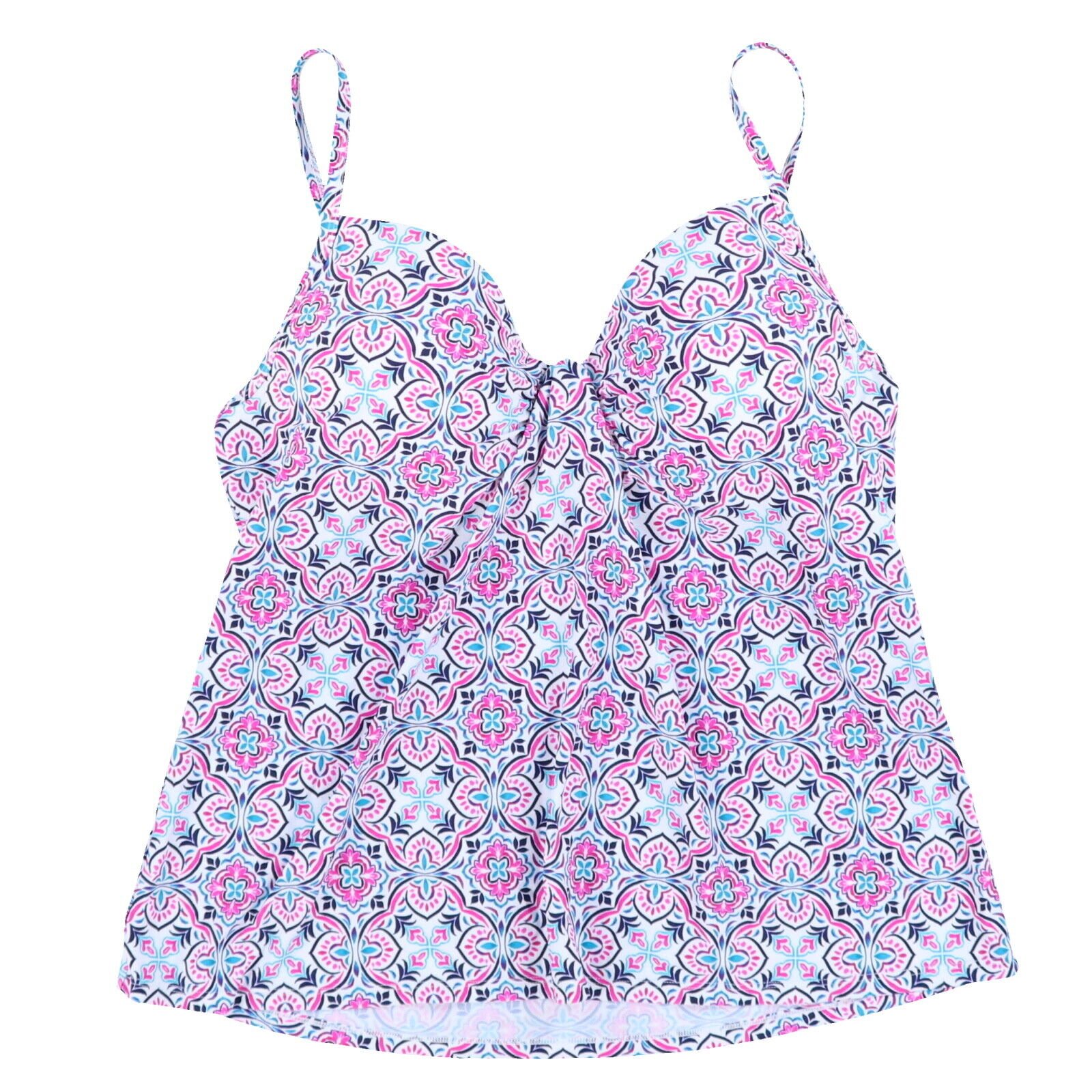 Island Escape Women's Tankini Swim Top Bathing Suit Swimsuit 6 8 10 12 14 16 New - Picture 39 of 47