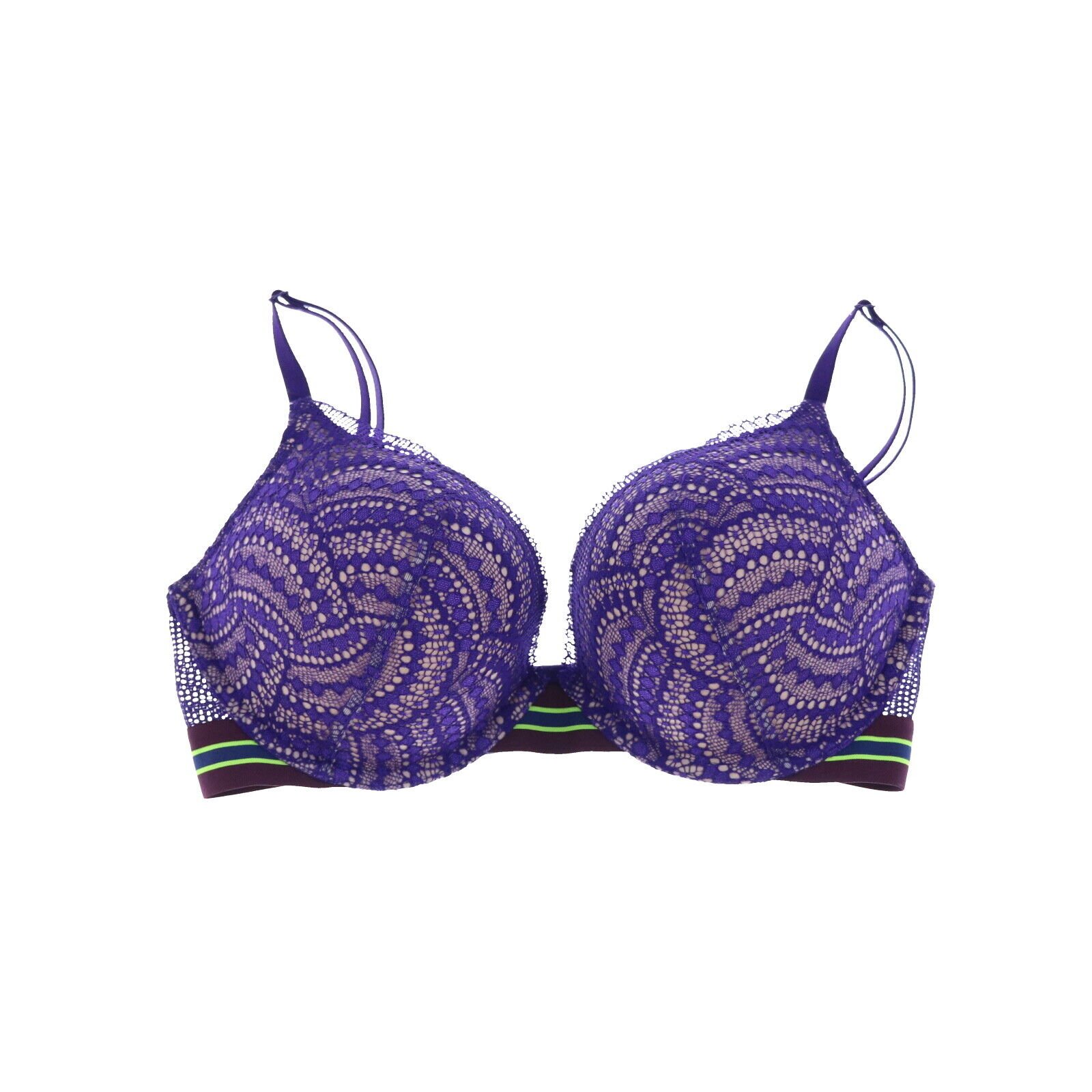 Victoria's Secret Biustonosz Bombshell Wyściełany Dodaj 2 miseczki Rozmiar Push Up Bielizna Sexy Nowy - Zdjęcie 11 z 36