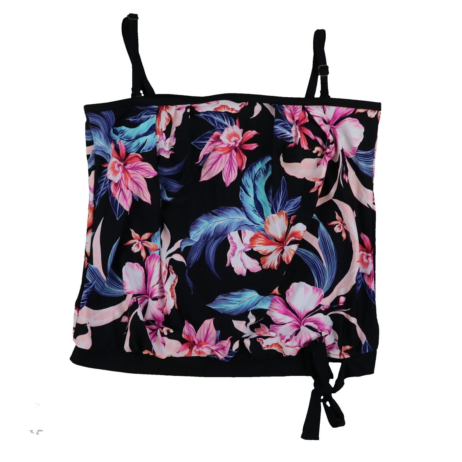 Island Escape Women's Tankini Swim Top Bathing Suit Swimsuit 6 8 10 12 14 16 New - Picture 24 of 47