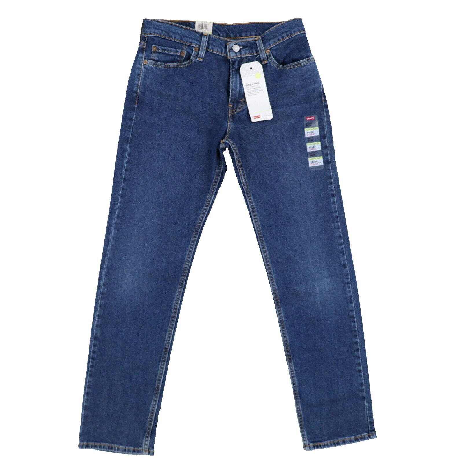 Levis 511 Jeans Herren Skinny Slim Fit Denim Distressed Unterteil Stretch Hose Neu - Bild 10 von 18