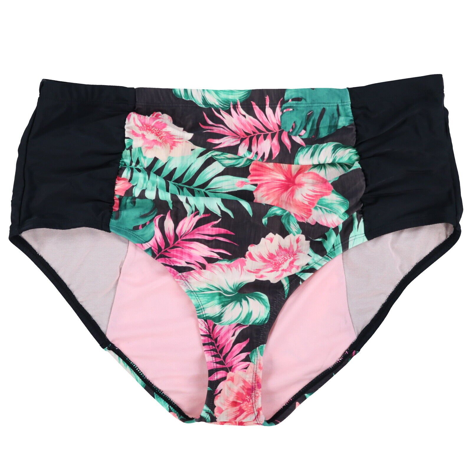 California Waves Damen Übergröße Badeanzug Bikinihose Stretch hoher Bund - Bild 7 von 14