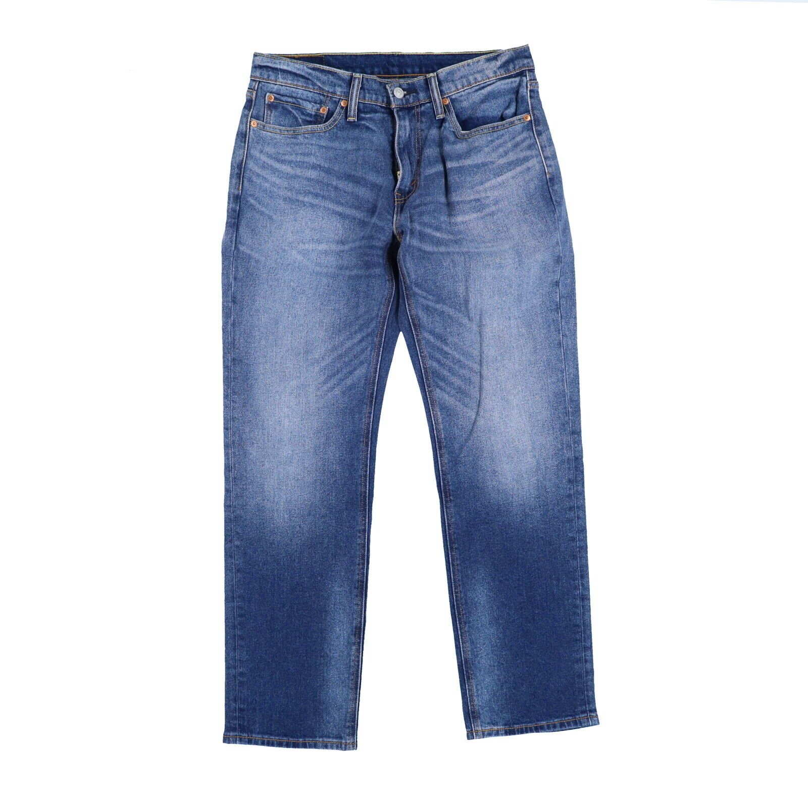 Levis 541 Herrenjeans sportliche Passform Freizeit Denim Hose Baumwolle Unterteil Reißverschluss Fly - Bild 22 von 22