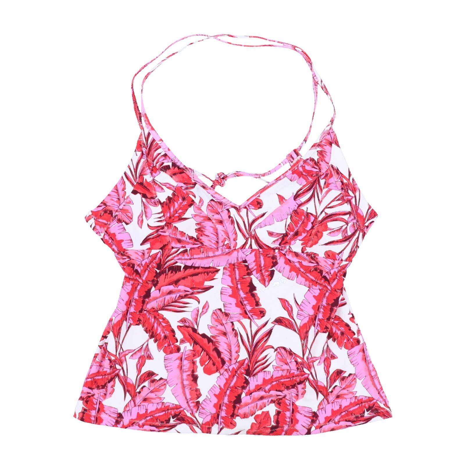 Jessica Simpson Womens Tankini Swim Top Tie Front Bathing Suit Swimwear S M Xl - Picture 6 of 6