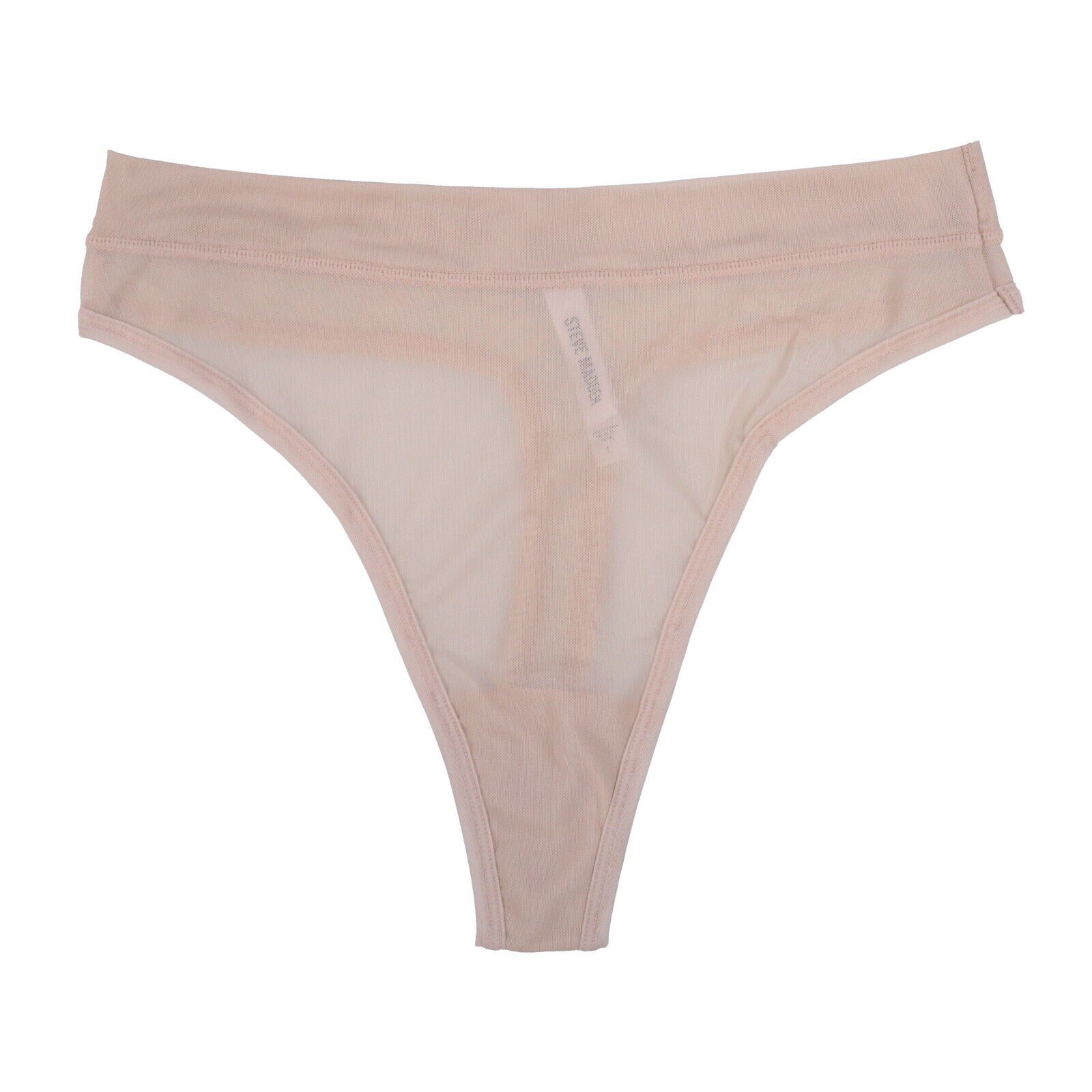 Steve Madden Women’s Panties Mesh High Leg Thong Underwear Sheer Panty S L New