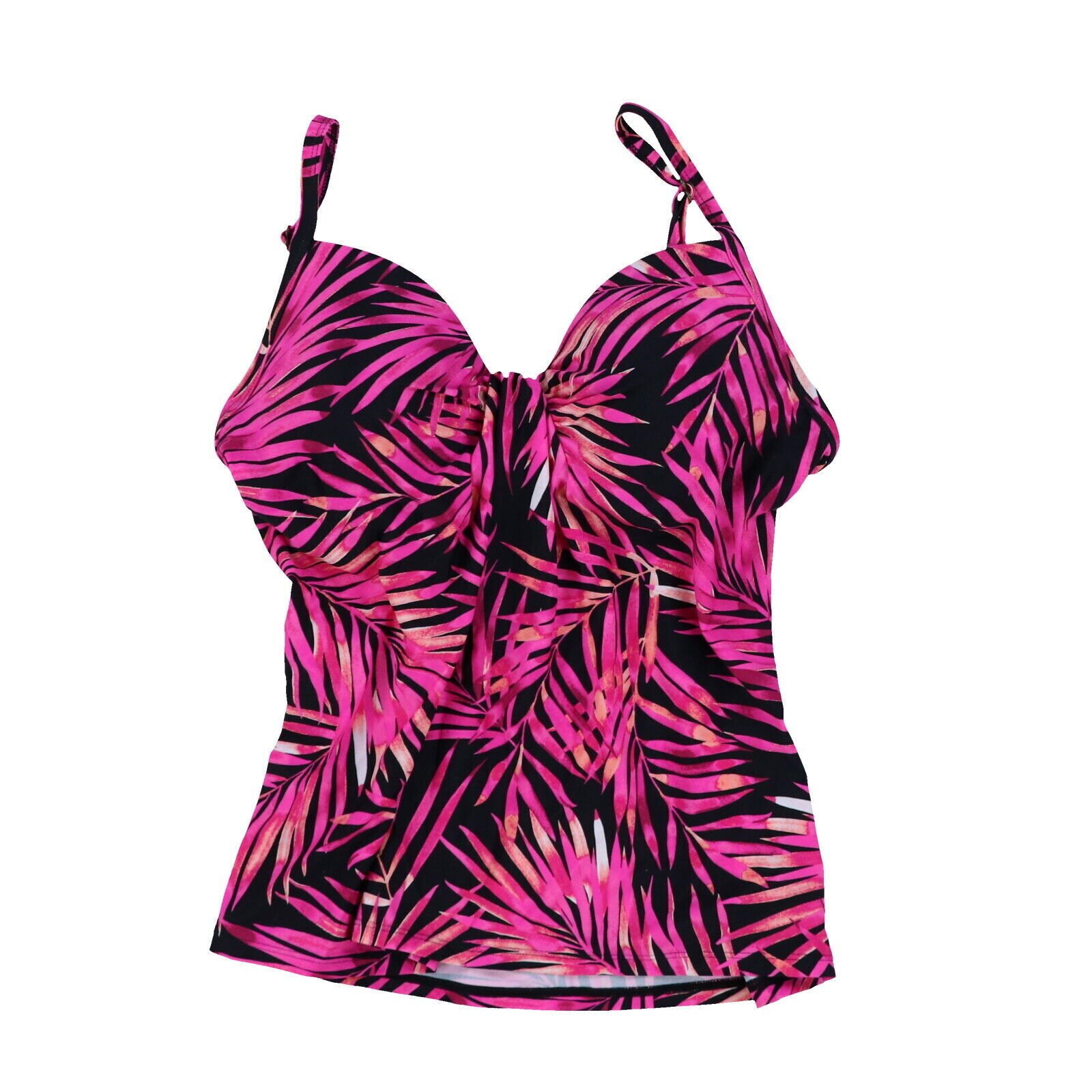 Island Escape Women's Tankini Swim Top Bathing Suit Swimsuit 6 8 10 12 14 16 New - Picture 13 of 47
