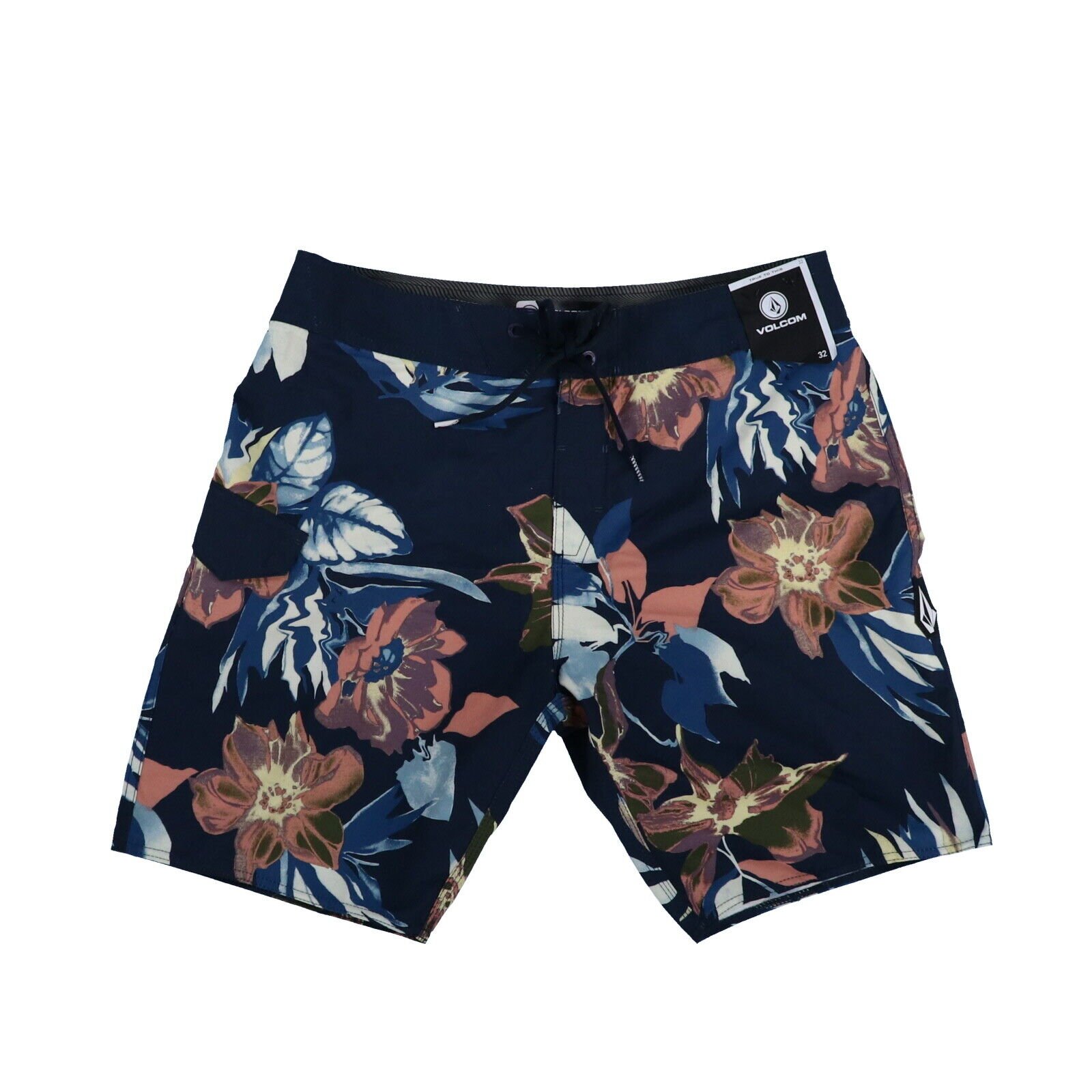 Traje de baño Volcom para hombre Pantalones cortos de tabla baúles Traje de baño Bolsillos Nuevo con etiquetas - Imagen 14 de 15