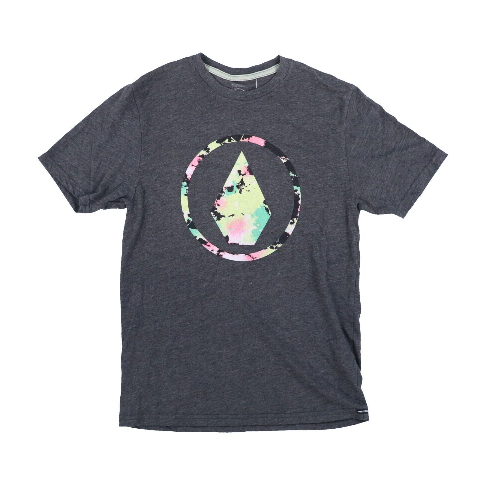Volcom Mens Graphic T-Shirt Short Sleeve Crew Neck Top Logo White Gray Black New - Picture 29 of 30