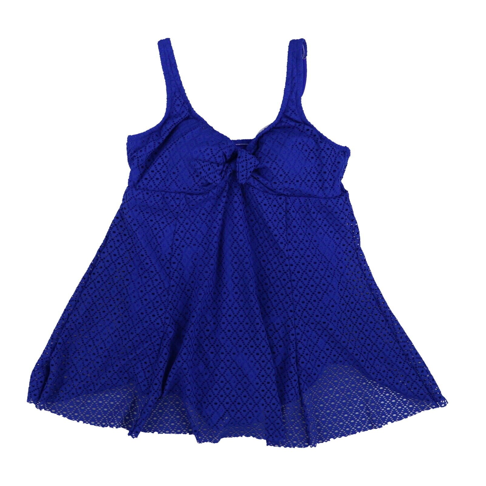 Swim Solutions Womens Tankini Swimsuit Top Stretch V-Neck Bathing Suit Summer - Picture 8 of 13