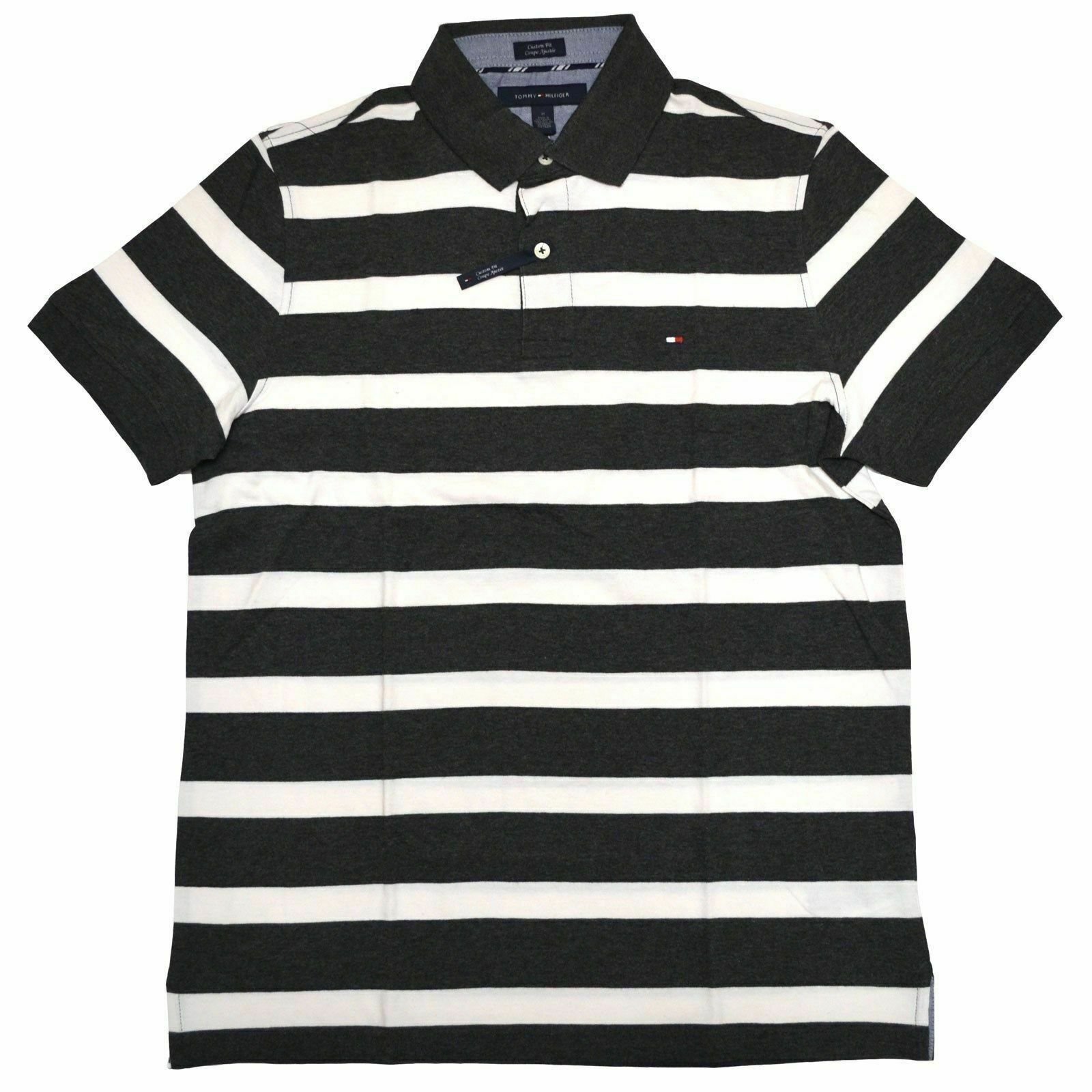 Tommy Hilfiger Herren Poloshirt Verriegelung maßgeschneiderte Passform kurzärmeliger Kragen Neu Th - Bild 26 von 42