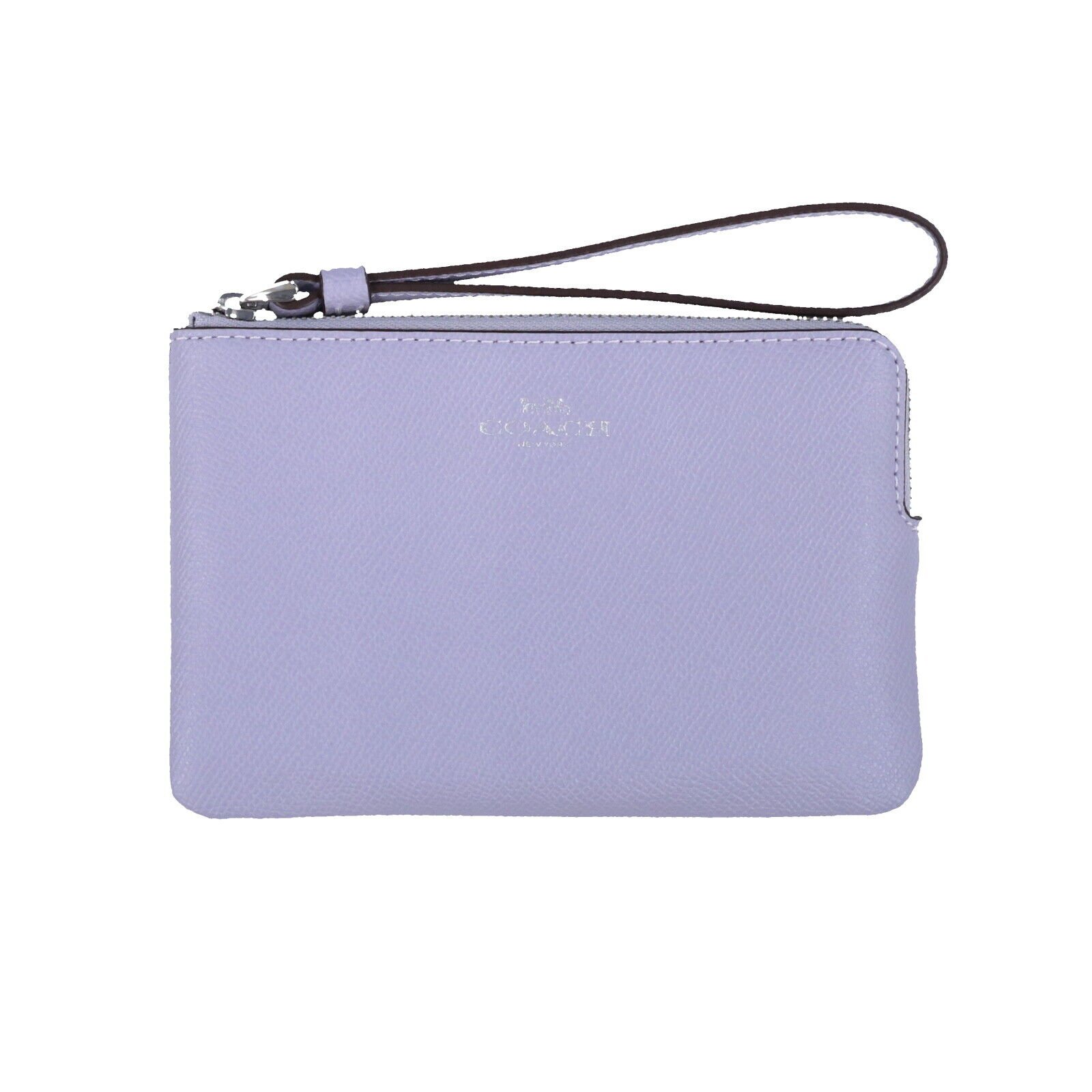 Coach Women's Corner Zip Wristlet Small Clutch Wallet Logo Wrist Strap Cardcase - Picture 6 of 20