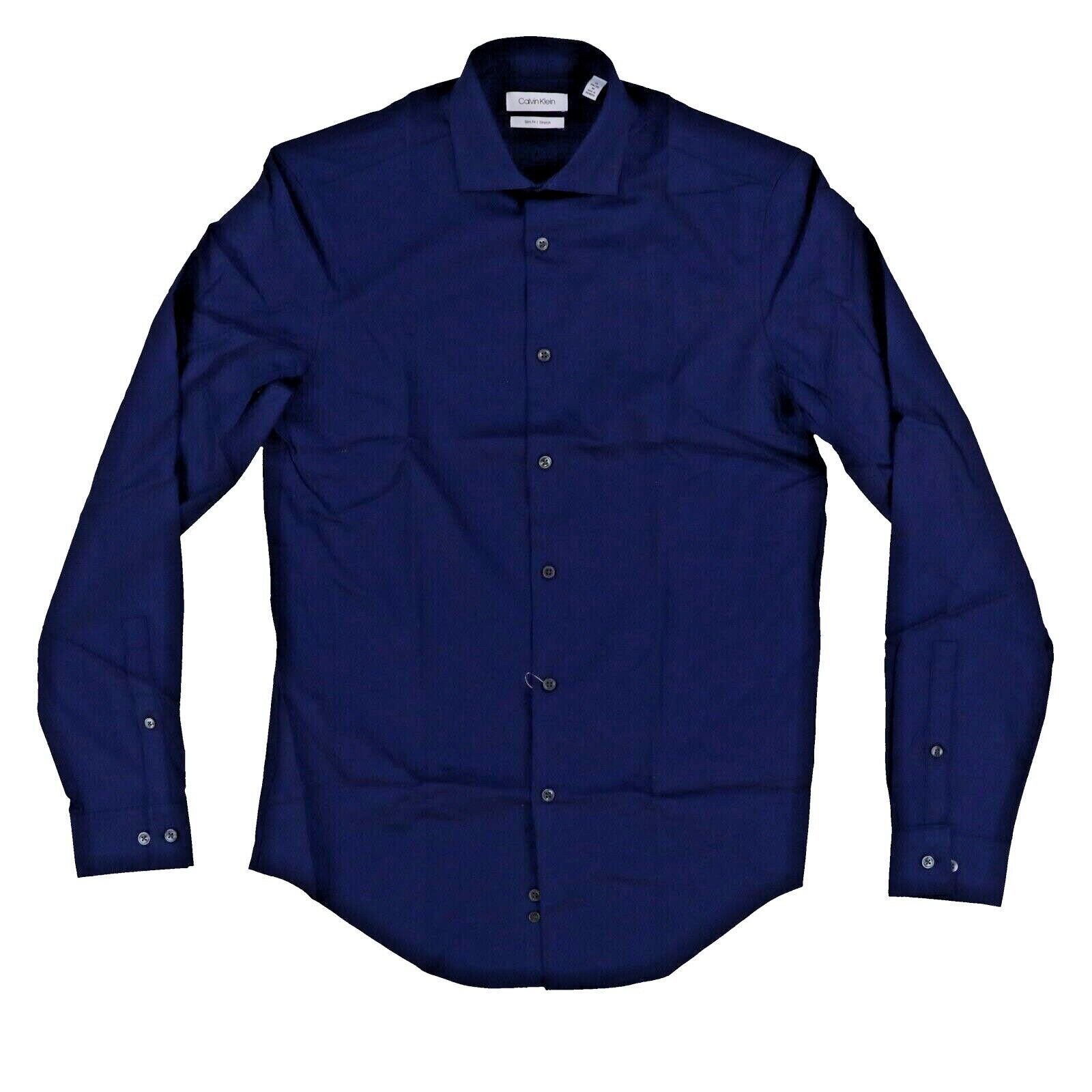 Calvin Klein Herren Oberhemd Slim Fit Langarm Knopfleiste Bügelfrei Kragen - Bild 4 von 5