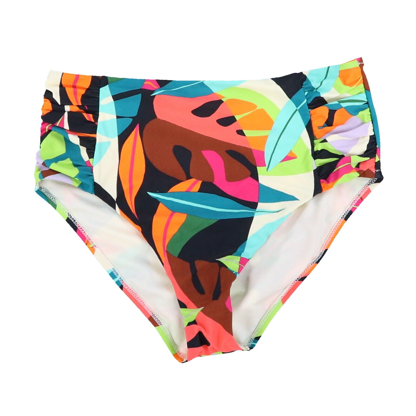 Bar III Women's Swim High Waisted Bikini Bathing Suit Bottoms Swimsuit New - Picture 16 of 24