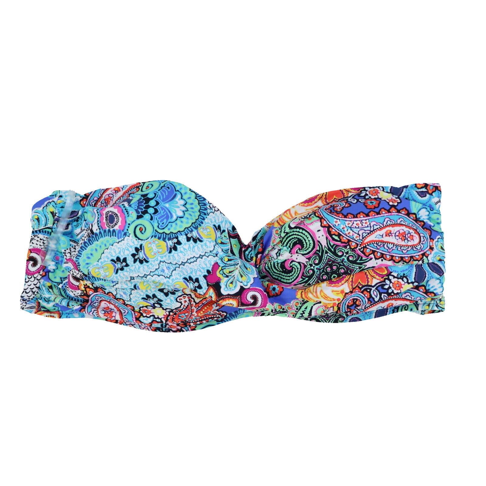 Bleu Rod Beattie Women's Bandeau Strapless Swim Bathing Suit Top Swimsuit 6 8 10 - Bild 3 von 4