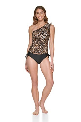 DKNY Damen Standard Triangel Neckholder Tank Top Bikini Badeanzug - Bild 5 von 5