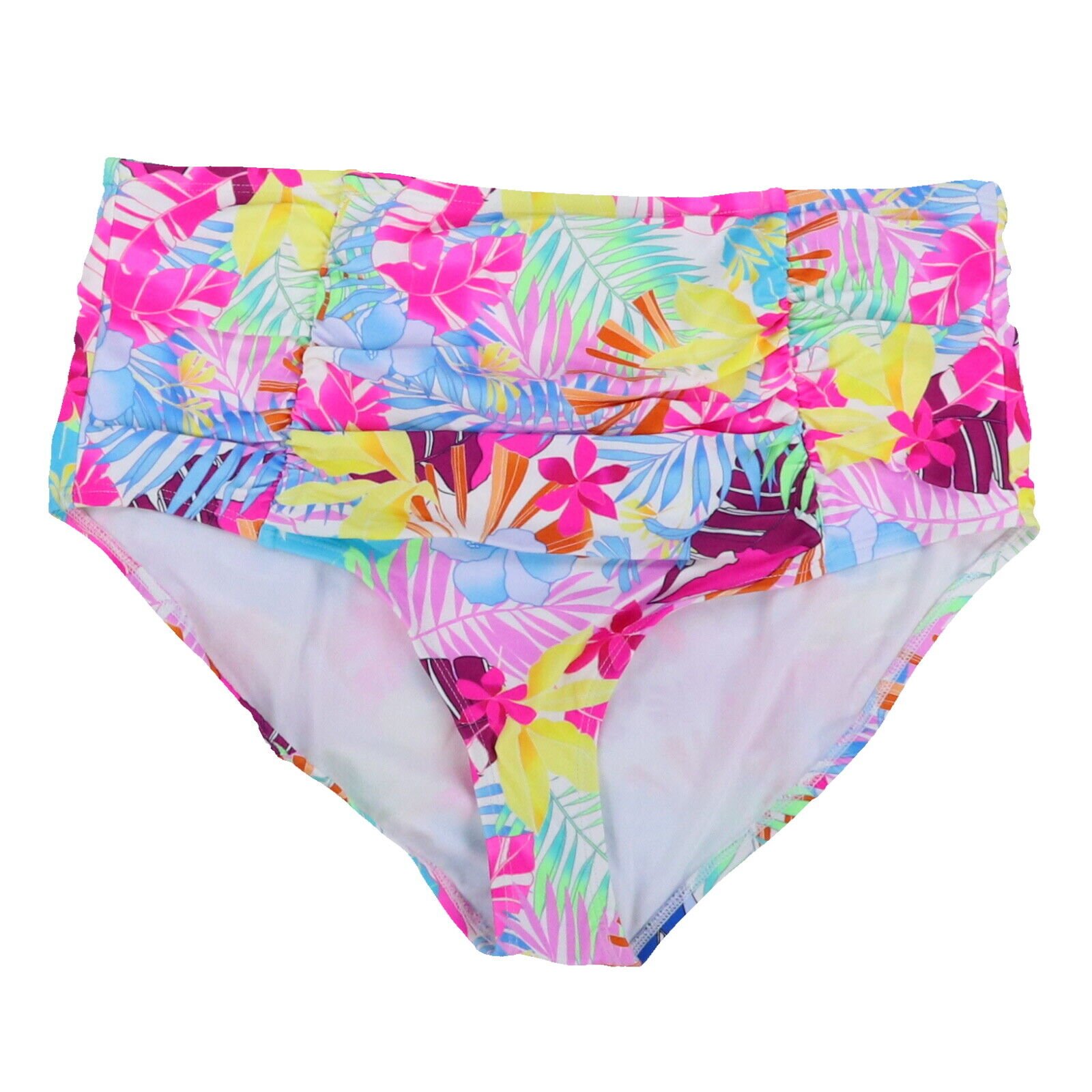 California Waves Damen Übergröße Badeanzug Bikinihose Stretch hoher Bund - Bild 10 von 14