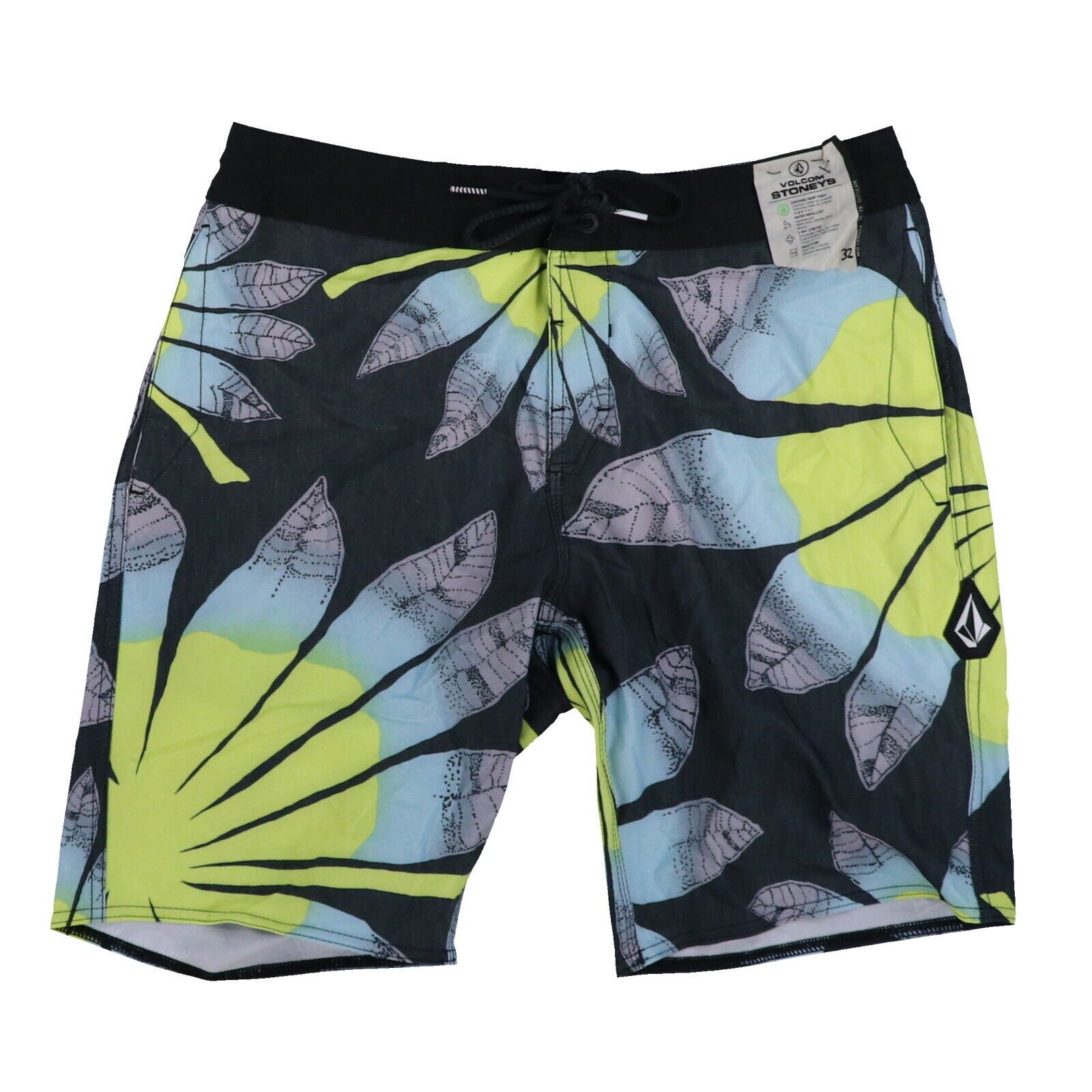 Volcom Men's Bathing Suit Bottoms Board Shorts 19 Inch Swim Trunks Drawstring - Picture 3 of 4