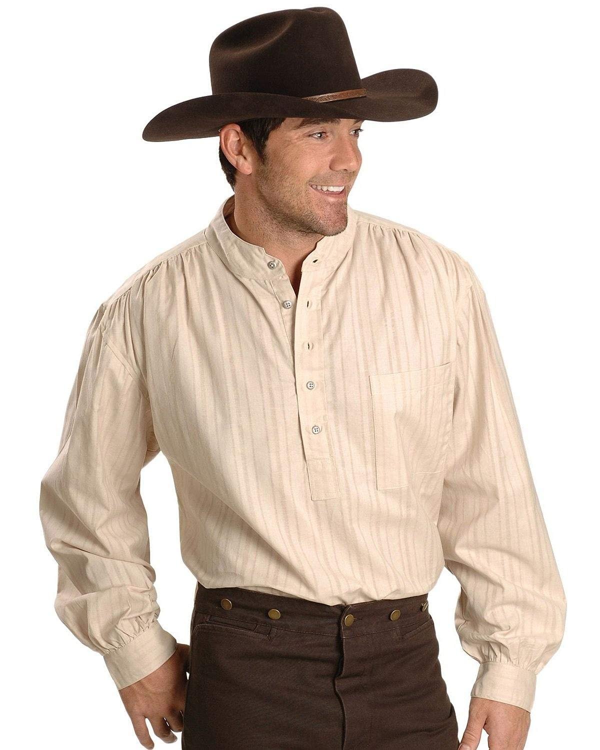 Scully Rangewear Men’s Tonal Dobby Stripe Shirt