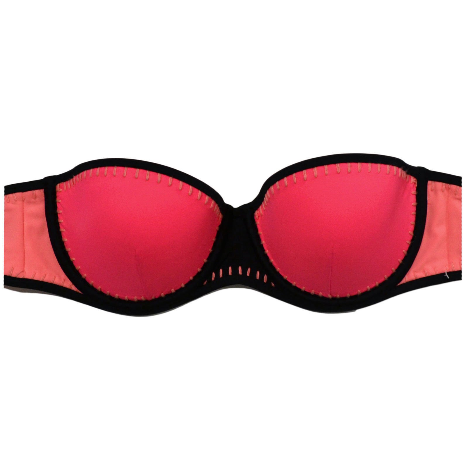Victoria's Secret Swimsuit Top Bandeau Swim Push Up Bathing Suit Strapless New - Picture 9 of 20