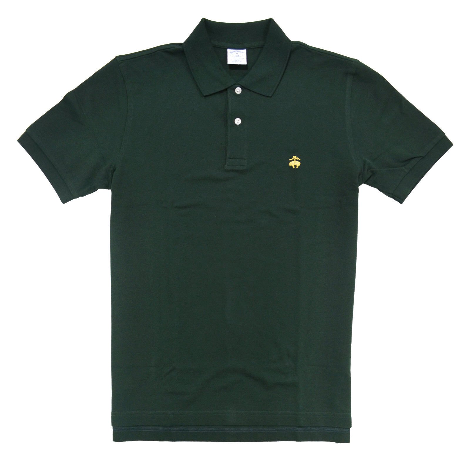 Brooks Brothers Mens Slim Fit Polo Shirt Golden Fleece Logo Performance Mesh New - Picture 7 of 13