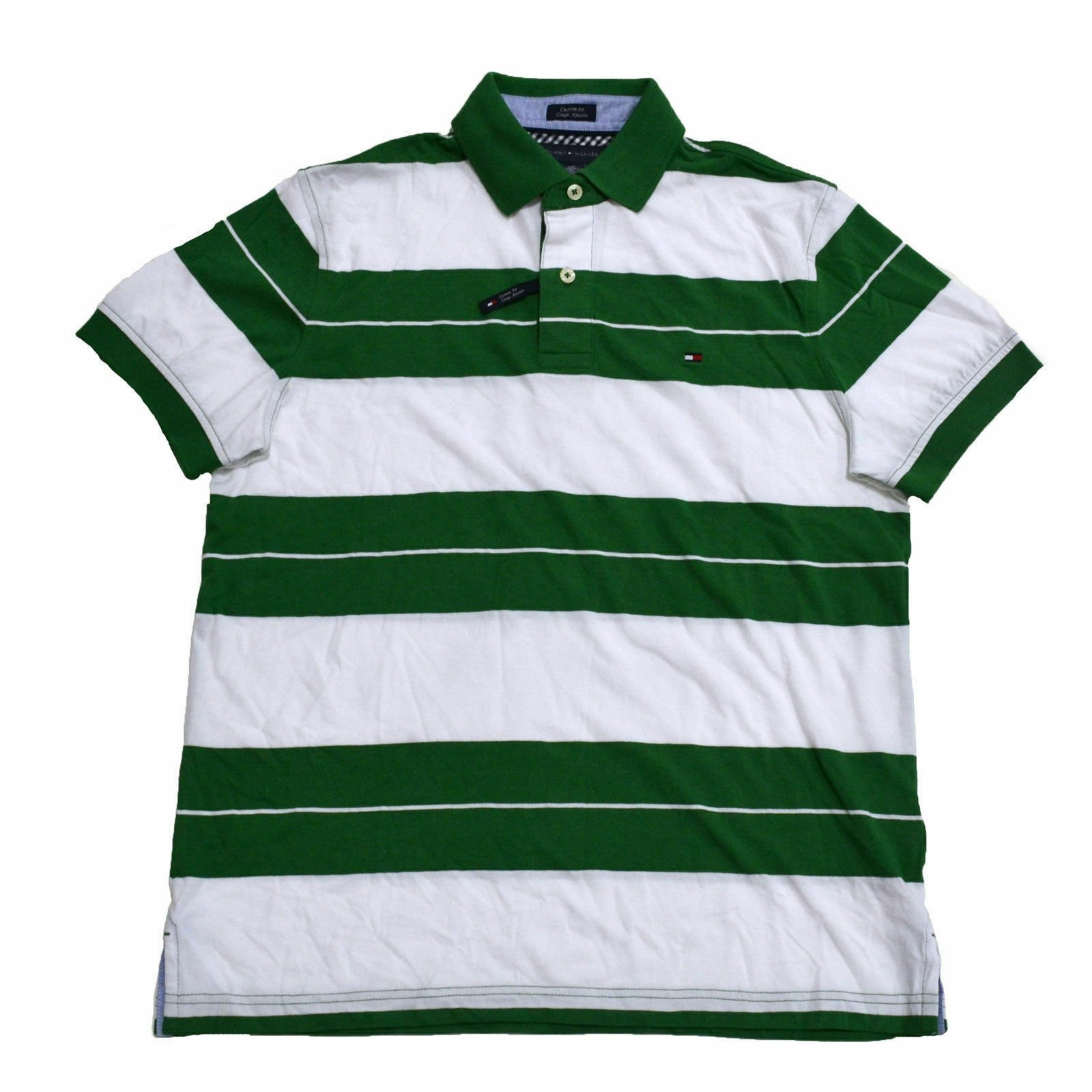 Tommy Hilfiger Herren Poloshirt Verriegelung maßgeschneiderte Passform kurzärmeliger Kragen Neu Th - Bild 23 von 42