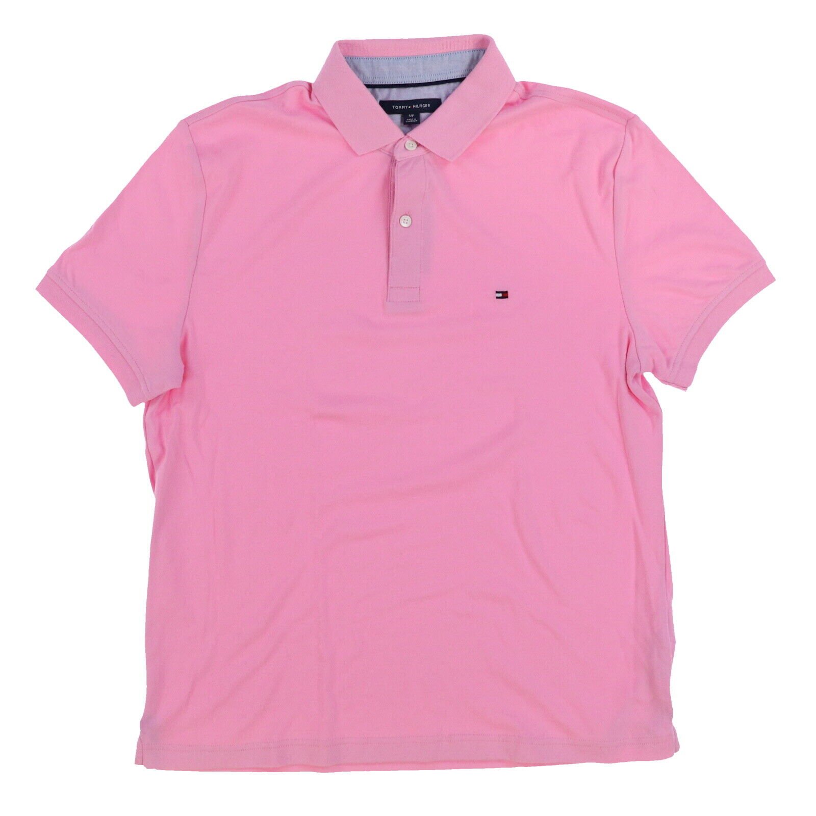 Tommy Hilfiger Herren Poloshirt Verriegelung maßgeschneiderte Passform kurzärmeliger Kragen Neu Th - Bild 31 von 42